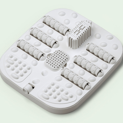 Collapsible Foot Spa with Heat and Massage – Motorized Foot Bath Massager with Remote, Adjustable Temperature, Tai Chi Rollers, Electric Foot Soak Tub